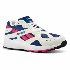 Reebok Aztrek Turnschuhe Damen - Königsblau/HellRosa/Weiß - DE 986-WGO